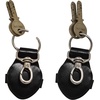 image:imageLeather Keychain Clip Cute Heart Photo Charm Ring Valentine Gift Men WomenBlack Buff Vt