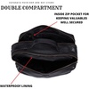image:imageLeather Toiletry Bag Dopp Kit for Men Women Travel Shaving Pouch OrganiserBlack