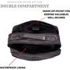 image:imageLeather Toiletry Bag Dopp Kit for Men Women Travel Shaving Pouch OrganiserGrey