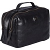 image:imageLeather Toiletry Bag Dopp Kit for Men Women Travel Shaving Pouch OrganiserBlack