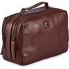 image:imageLeather Toiletry Bag Dopp Kit for Men Women Travel Shaving Pouch OrganiserBrown