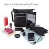 image:imageLeather Crossbody Bags for Women Sling Shoulder Purse Travel HandbagBlack Nappa