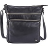 image:imageLeather Crossbody Bags for Women Sling Shoulder Purse Travel HandbagBlack Nappa
