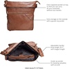 image:imageLeather Crossbody Bags for Women Sling Shoulder Purse Travel HandbagBrown Washed Vintage