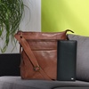 image:imageLeather Crossbody Bags for Women Sling Shoulder Purse Travel HandbagBrown Washed Vintage