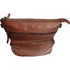 image:imageLeather Crossbody Bags for Women Sling Shoulder Purse Travel HandbagBrown Washed Vintage