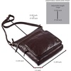 image:imageLeather Crossbody Bags for Women Sling Shoulder Purse Travel HandbagCoffee Multiwax