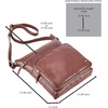 image:imageLeather Crossbody Bags for Women Sling Shoulder Purse Travel HandbagCognac Nappa