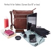 image:imageLeather Crossbody Bags for Women Sling Shoulder Purse Travel HandbagCognac Nappa