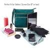 image:imageLeather Crossbody Bags for Women Sling Shoulder Purse Travel HandbagEmerald Green Nappa