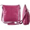 image:imageLeather Crossbody Bags for Women Sling Shoulder Purse Travel HandbagFuchsia Pink Nappa