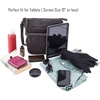 image:imageLeather Crossbody Bags for Women Sling Shoulder Purse Travel HandbagGrey Washed Vintage