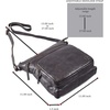 image:imageLeather Crossbody Bags for Women Sling Shoulder Purse Travel HandbagGrey Washed Vintage