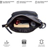 image:imageLeather Crossbody Bags for Women Sling Shoulder Purse Travel HandbagNavy Nappa