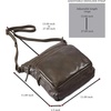 image:imageLeather Crossbody Bags for Women Sling Shoulder Purse Travel HandbagOlive Green Washed Vintage