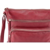 image:imageLeather Crossbody Bags for Women Sling Shoulder Purse Travel HandbagRed Nappa