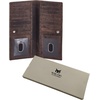 image:imageLong Wallet for Men Women Leather Slim Bifold RFID Blocking Card HolderCoffee Crazy Horse