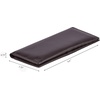 image:imageLong Wallet for Men Women Leather Slim Bifold RFID Blocking Card HolderCoffee Nappa