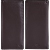image:imageLong Wallet for Men Women Leather Slim Bifold RFID Blocking Card HolderCoffee Nappa