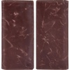 image:imageLong Wallet for Men Women Leather Slim Bifold RFID Blocking Card HolderCoffee Wax Pull Up