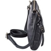 image:imageSmall Leather Crossbody Bag for Women Adjustable Sling Purse Multi PocketBlack Nappa