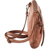 image:imageSmall Leather Crossbody Bag for Women Adjustable Sling Purse Multi PocketCognac Washed Vintage