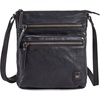 image:imageSmall Leather Crossbody Bags for Women Travel Sling Purses amp HandbagsBlack Washed Vintage