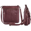 image:imageSmall Leather Crossbody Bags for Women Travel Sling Purses amp HandbagsBurgundy Washed Vintage