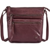 image:imageSmall Leather Crossbody Bags for Women Travel Sling Purses amp HandbagsBurgundy Washed Vintage