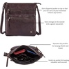 image:imageSmall Leather Crossbody Bags for Women Travel Sling Purses amp HandbagsCoffee Multiwax