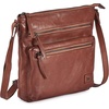 image:imageSmall Leather Crossbody Bags for Women Travel Sling Purses amp HandbagsCognac Washed Vintage