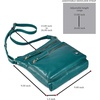 image:imageSmall Leather Crossbody Bags for Women Travel Sling Purses amp HandbagsEmerald Green Nappa