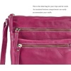 image:imageSmall Leather Crossbody Bags for Women Travel Sling Purses amp HandbagsFuchsia Pink Nappa