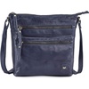 image:imageSmall Leather Crossbody Bags for Women Travel Sling Purses amp HandbagsMidnight Blue Multiwax