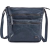 image:imageSmall Leather Crossbody Bags for Women Travel Sling Purses amp HandbagsOcean Blue Washed Vintage