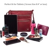 image:imageSmall Leather Crossbody Bags for Women Travel Sling Purses amp HandbagsRed Nappa