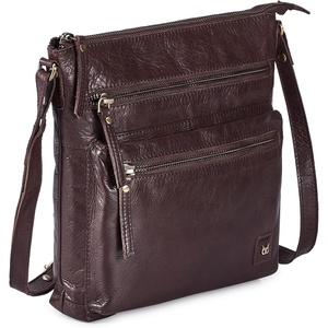 image:imageSmall Leather Crossbody Bags for Women Travel Sling Purses amp HandbagsCoffee Multiwax