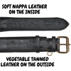 image:imageLeather Dog Collar Padded Soft Interiors Premium Vintage Look HandcraftedBlack